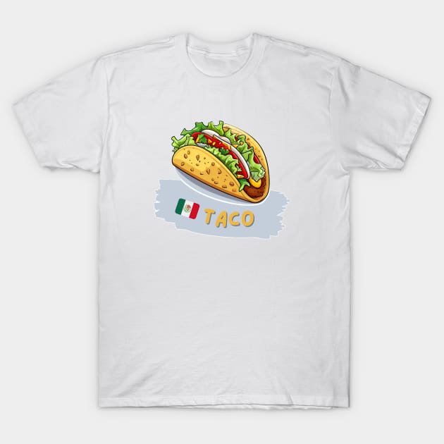 Taco | Mexican food T-Shirt by ILSOL